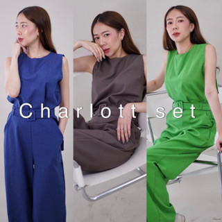 Charlott set (490.-)  เซตลุคสวยแพง แถมเช็ดขัดทุกชุด