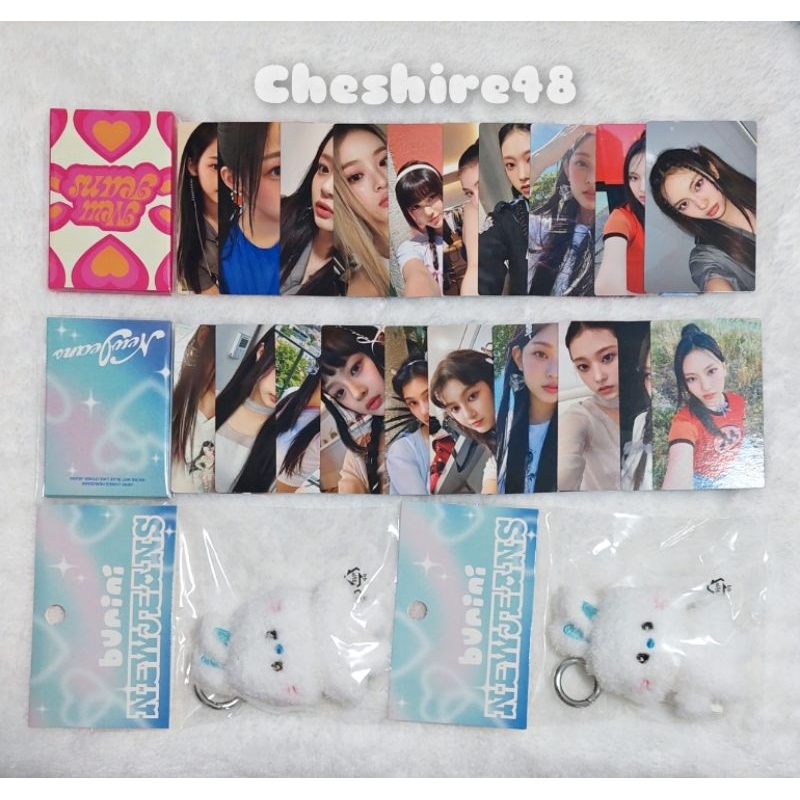 การ์ด Newjeans x line friends pop-up นิวจีนส์ พวงกุญแจ เฟรมการ์ดใส