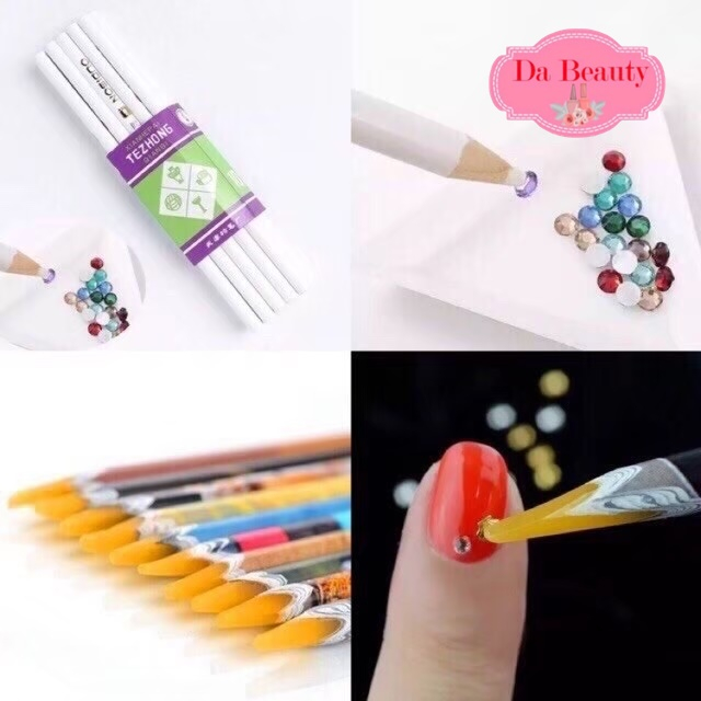ดินสอจิ้มเพชร-สามารถจิ้มเพชรหรืออะไหล่ตัวเล็กๆได้