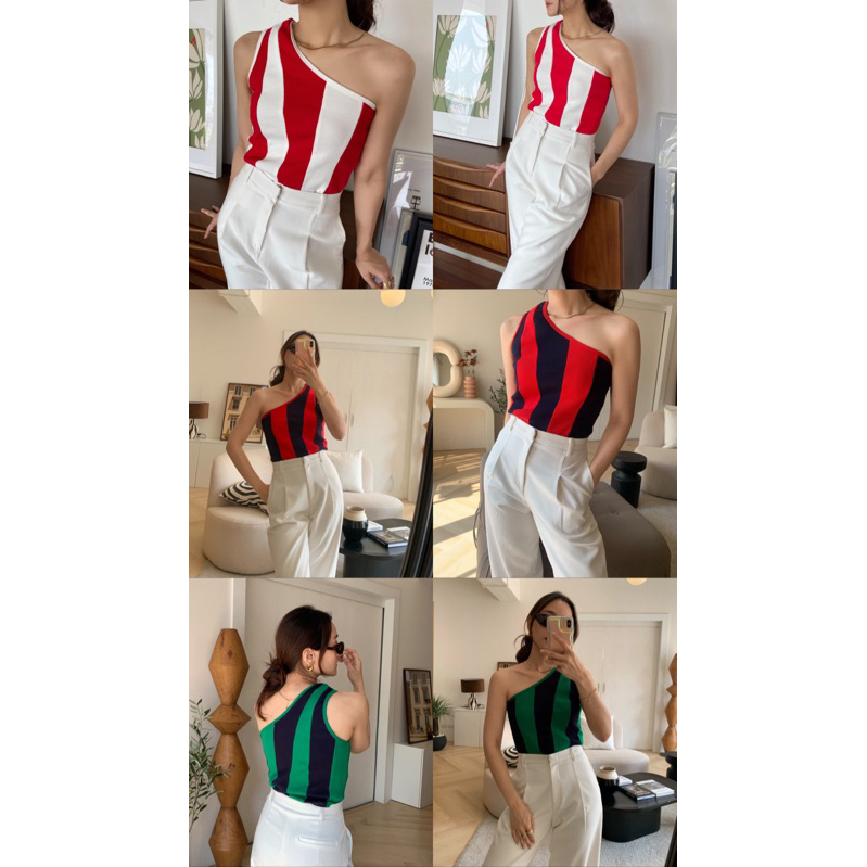 SALE Charlotte irony | One Shoulder Top