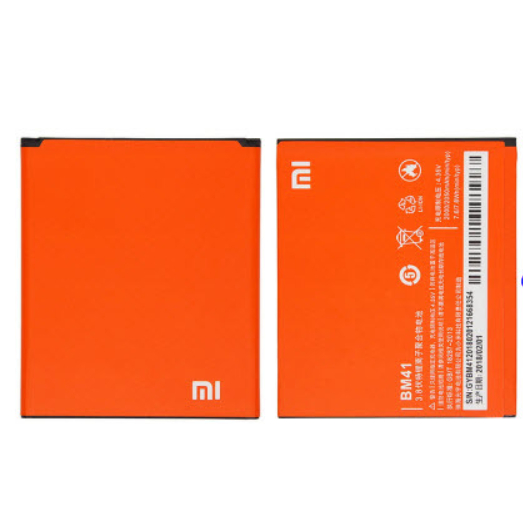 แบตเตอรี่ Xiaomi Redmi 1,1S,2,2A,2S(BM41) 5.6x6.5 cm. 2050 mAh ...