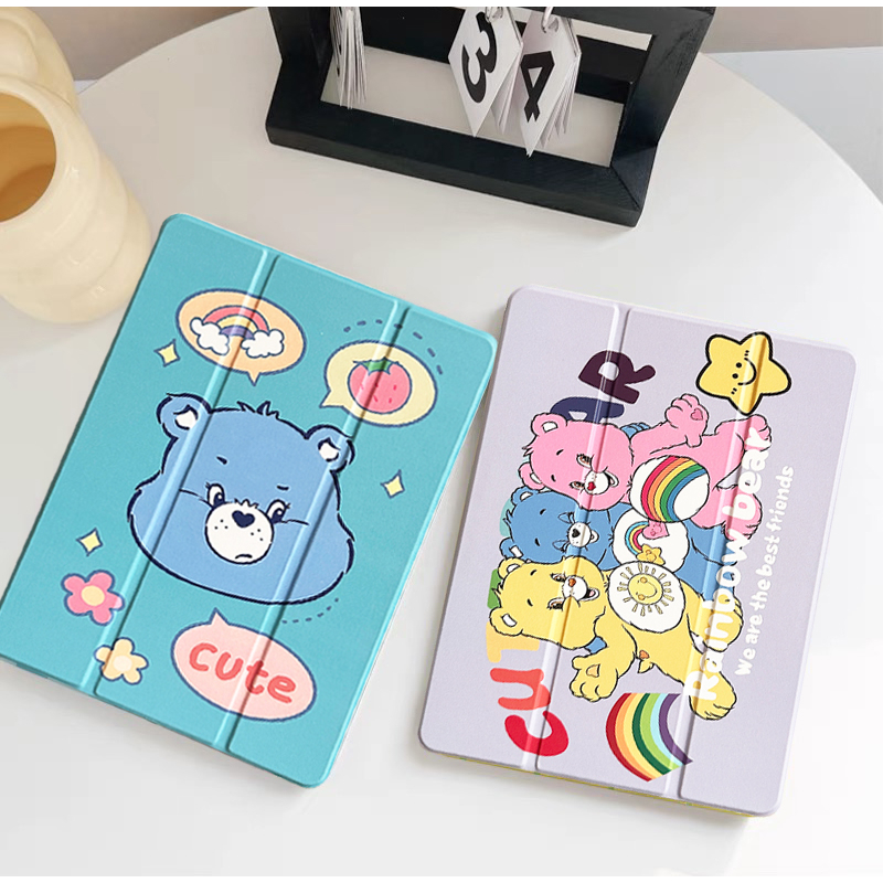 017-เคสฝาพับ-เคสสำหรับไอเเพด-ลายการ์ตูน-air-4-5-10-9-สำหรับipad-gen-7-8-9-10-2-pro11-2020-2021-มีช่องใส่ปากกา-เคสหนัง