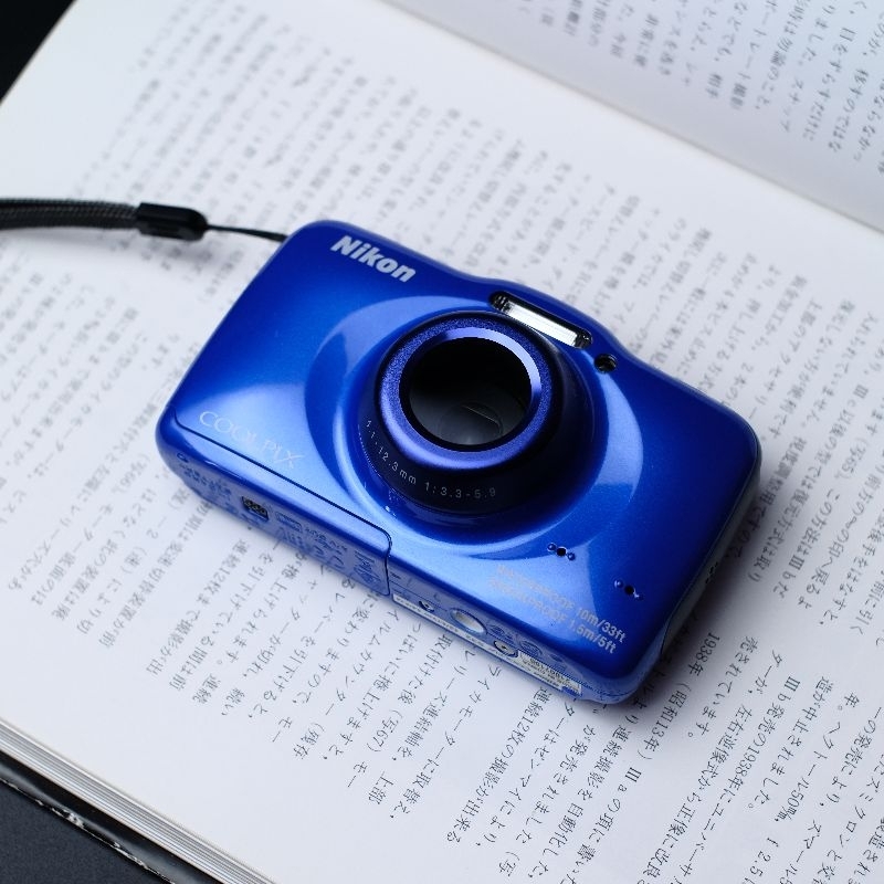 กล้องดิจิตอล Nikon Coolpix S32 💙Blue💙 | Shopee Thailand