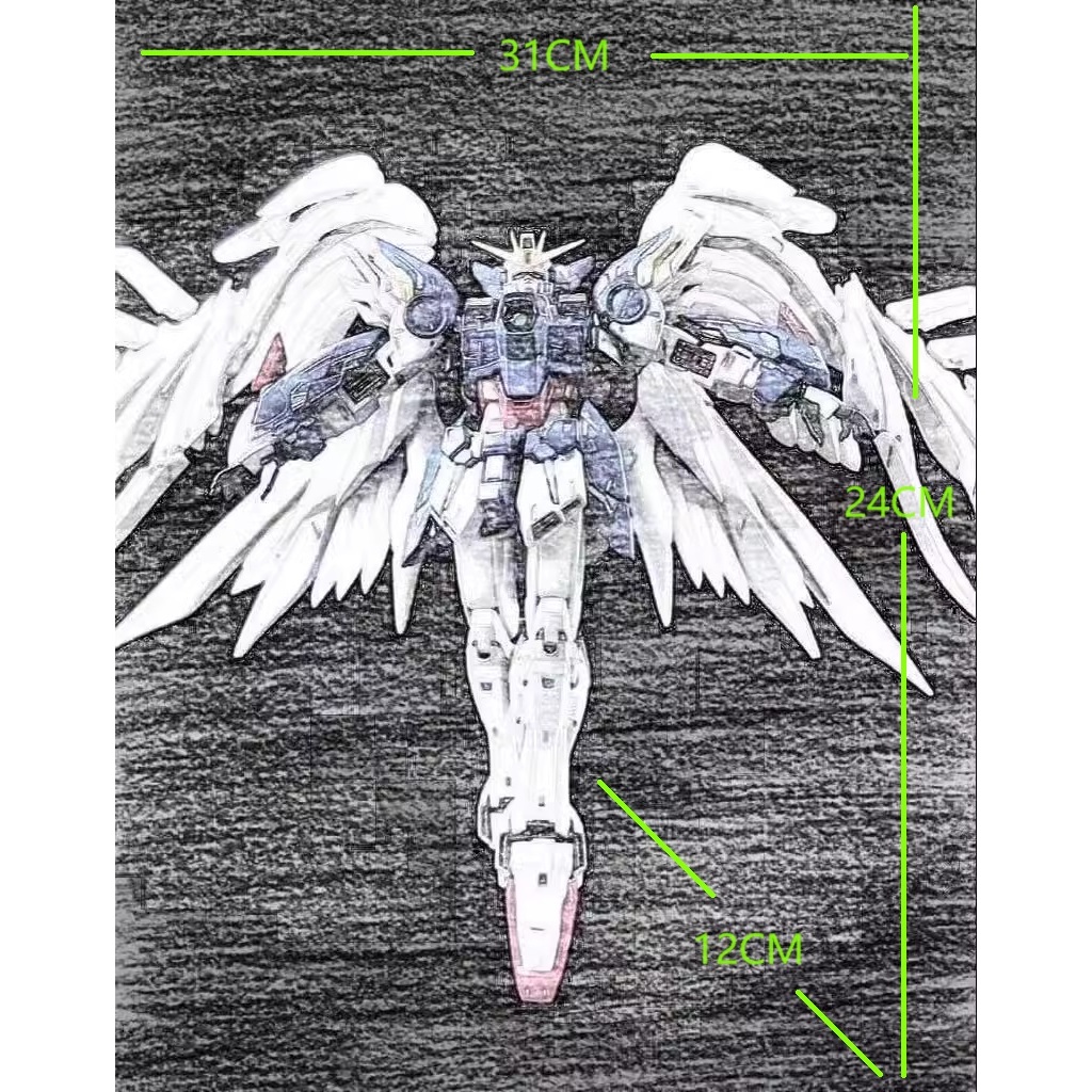 飞马 model 1/100 fix wing zero Gundam alloy skeleton finished product mc ...