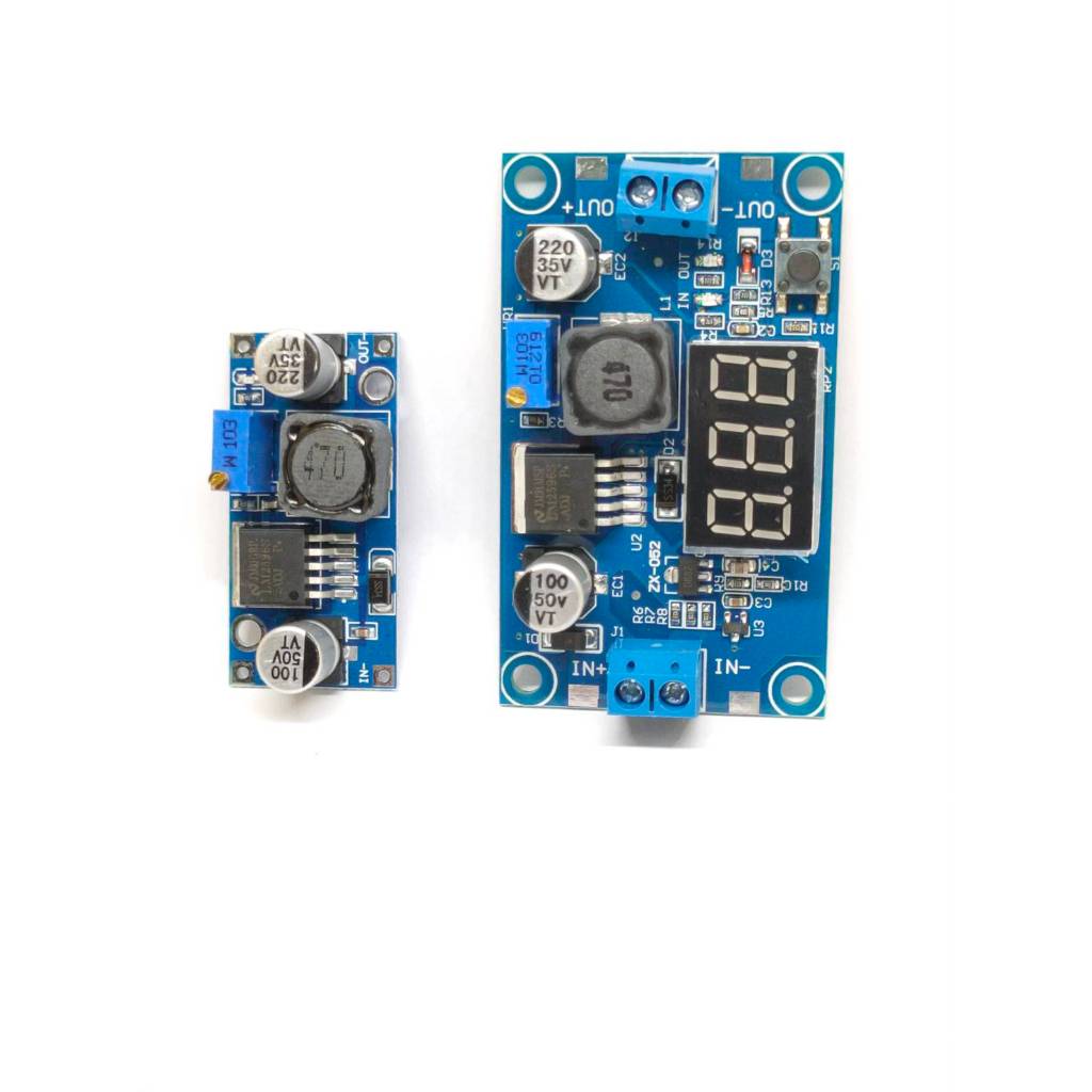1ชิ้น LM2596 DC to DC step down module โมดุลปรับแรงดันไฟลง LM2596 3.2v ...