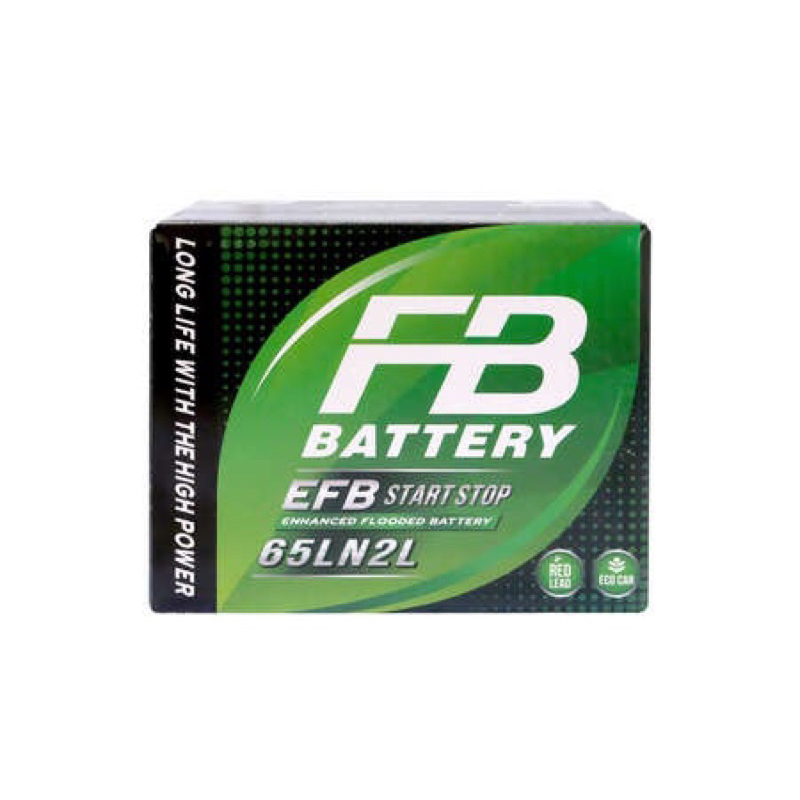 Fb battery รุ่นEFB 65Ln2L-65แอมป์สำหรับรถที่มีระบบสตาร์สต๊อปหรือรุ่นที่ ...