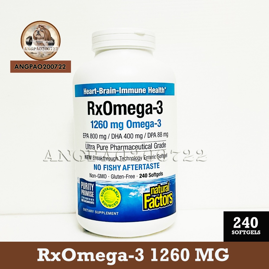 natural-factors-rx-omega-3-630-mg-120-softgels-น้ำมันปลาเข้มข้น-exp-01-26