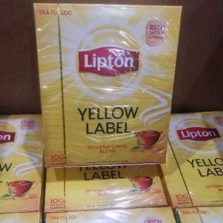 Lipton​ Yellow Label ชาลิปตัน​ 100​ ซอง​ (200กรัม)
