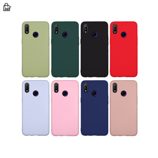 เคส Realme 3 RMX1821 Realme3 เรียวมี 3 เคสซิลิโคนนิ่ม สีพาสเทล TPU บาง