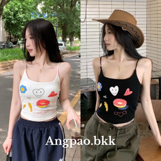 เสื้อสายเดี่ยว เเฟชั่น ทรงสวย พร้อมส่ง!