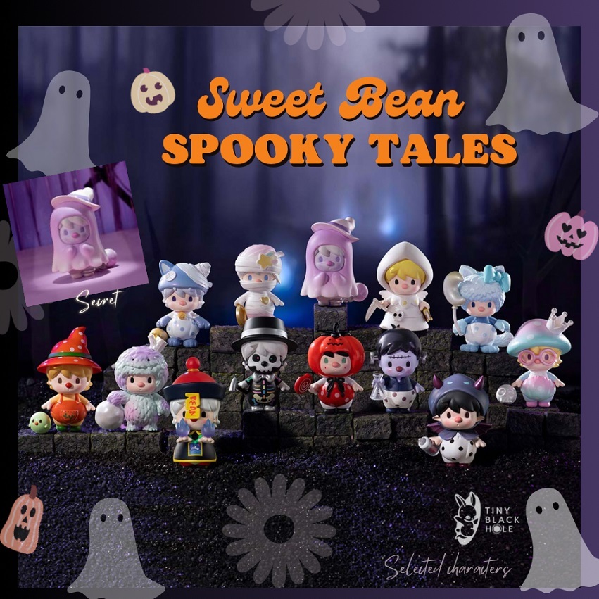 พร้อมส่ง แบบระบุตัว] Pop Mart: Sweet Bean Spooky Tales Series 