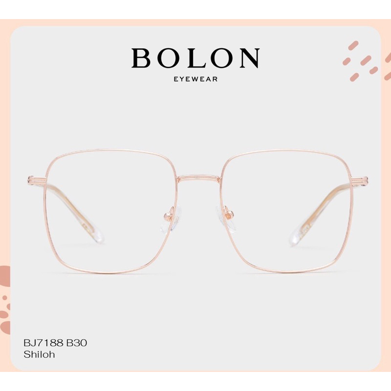BOLON EYEWEAR Spring/Summer 2022 กรอบแว่นตา BOLON BJ7188 (Shiloh ...