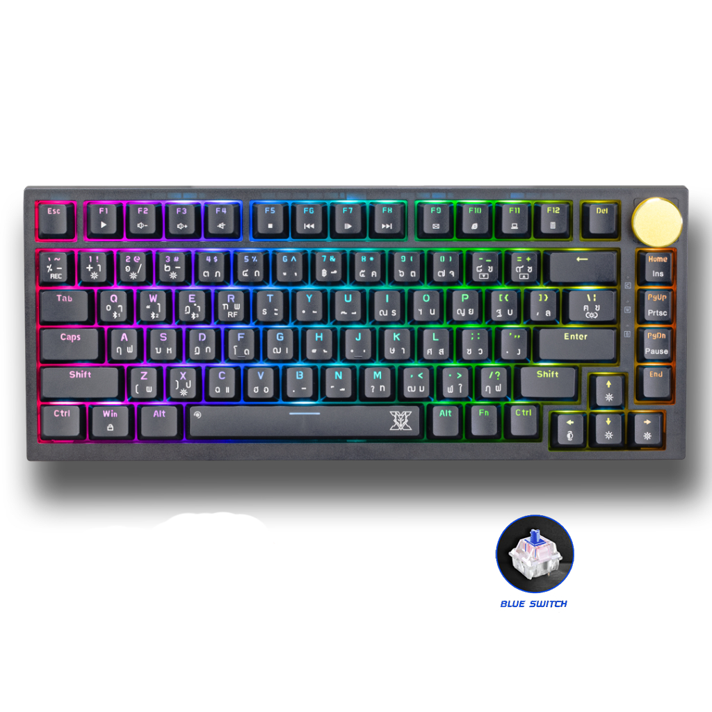 NUBWO X34 HADRIAN Mechanical Gaming Keyboard/ RED SW | Shopee Thailand