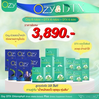 โปรควบคุมน้ำหนักอย่างปลอดภัยด้วย Ozy + Ozy Detox  ✅ช่วยลดความอยากอาหารเเละปรับสมดุล  ร้าน bebby_zz 🌈ส่งฟรี