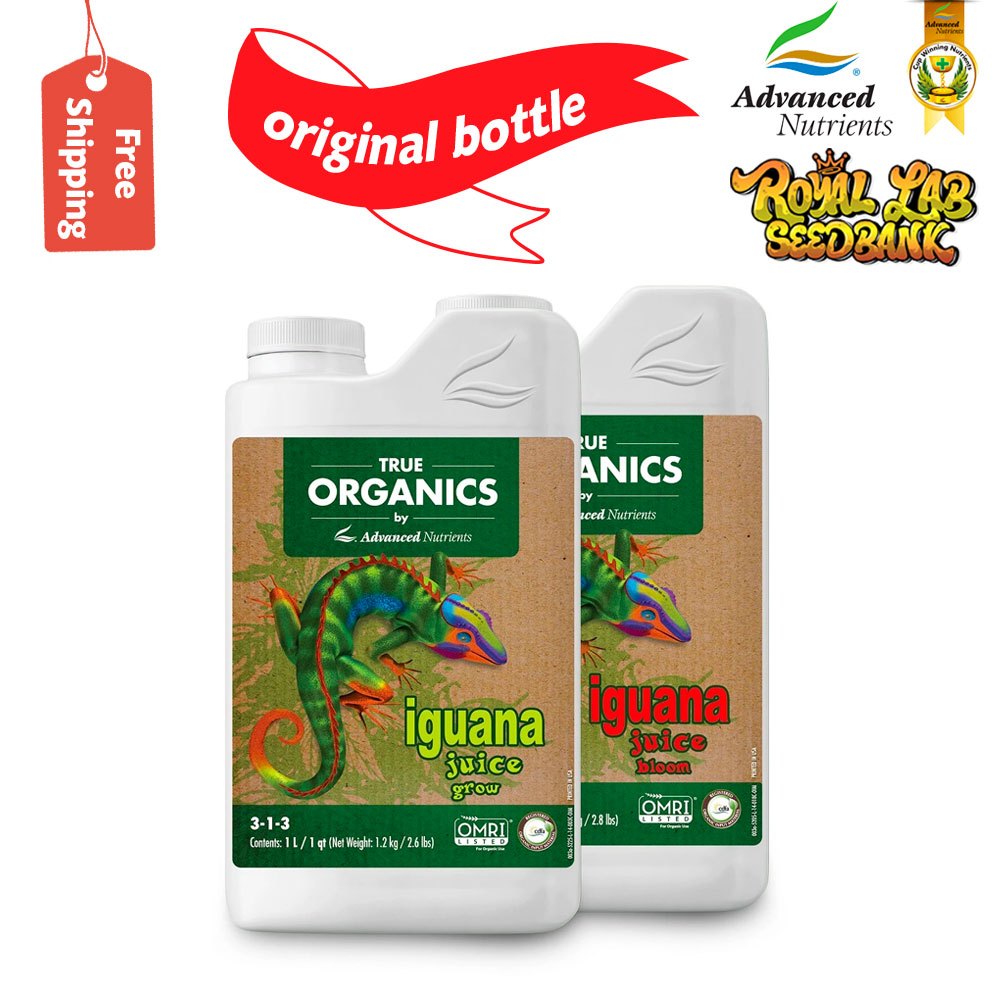Iguana Juice 1L Grow Bloom OG Organics Advanced Nutrients | Shopee
