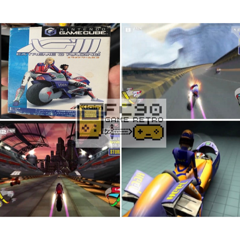 แผ่นเกม XG III: Extreme G Racing 3 [GC] แผ่นมือสอง สำหรับนักสะสมเกมเก่า ...