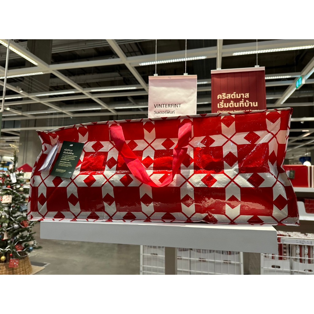New Arrival IKEA Christmas ถุงอีเกีย สำรับใส่ของ พร้อมส่ง Shopee Thailand