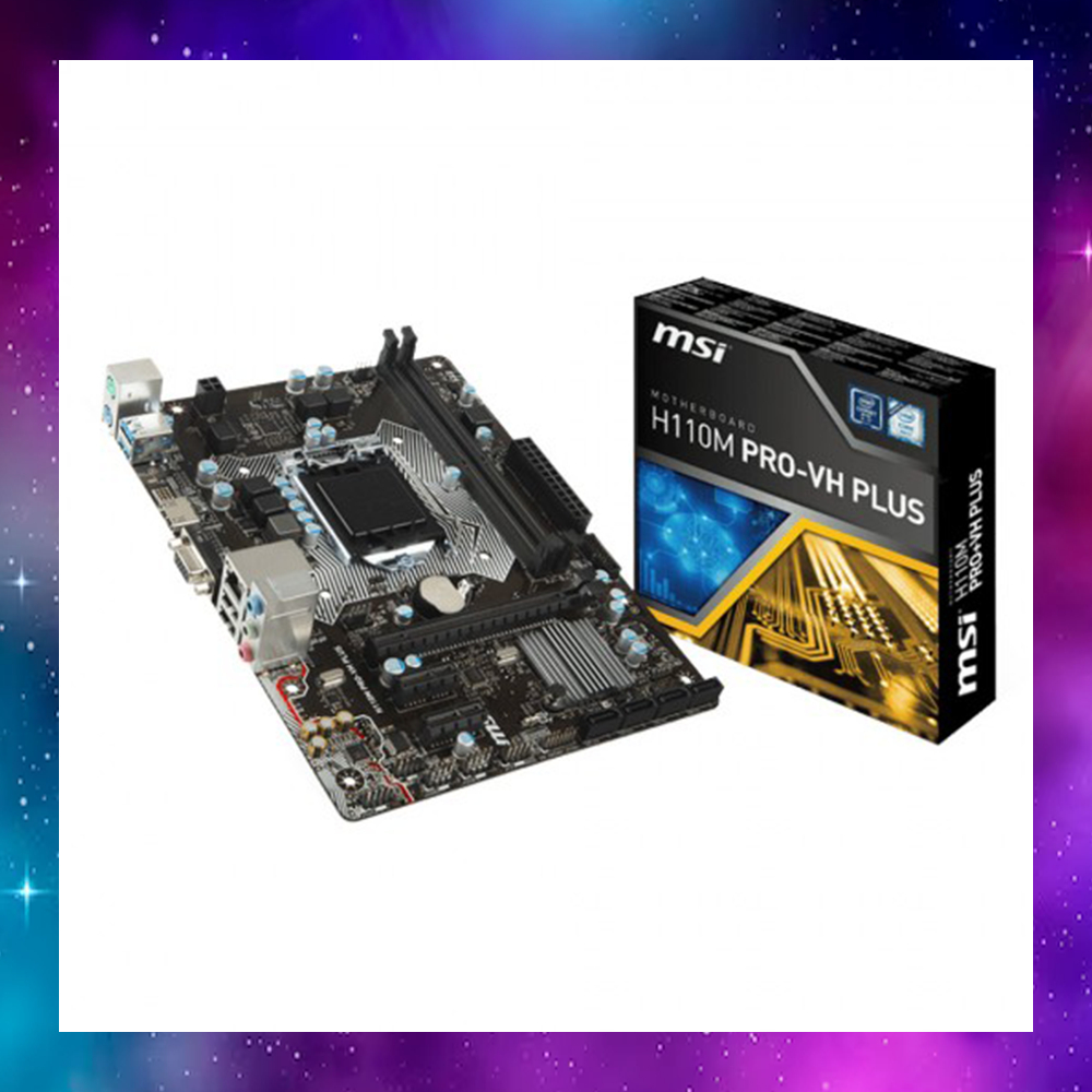 MAINBOARD (เมนบอร์ด) 1151 MSI H110M PROVH PLUS GEN67 ใช้งานปกติ Shopee Thailand