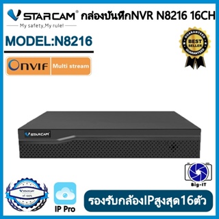 VStarcam กล่องบันทึกกล่อง IP Camera Eye4 NVR N8216 / 16 CH รองรับกล้องได้สูงสุด16ตัว Big-it