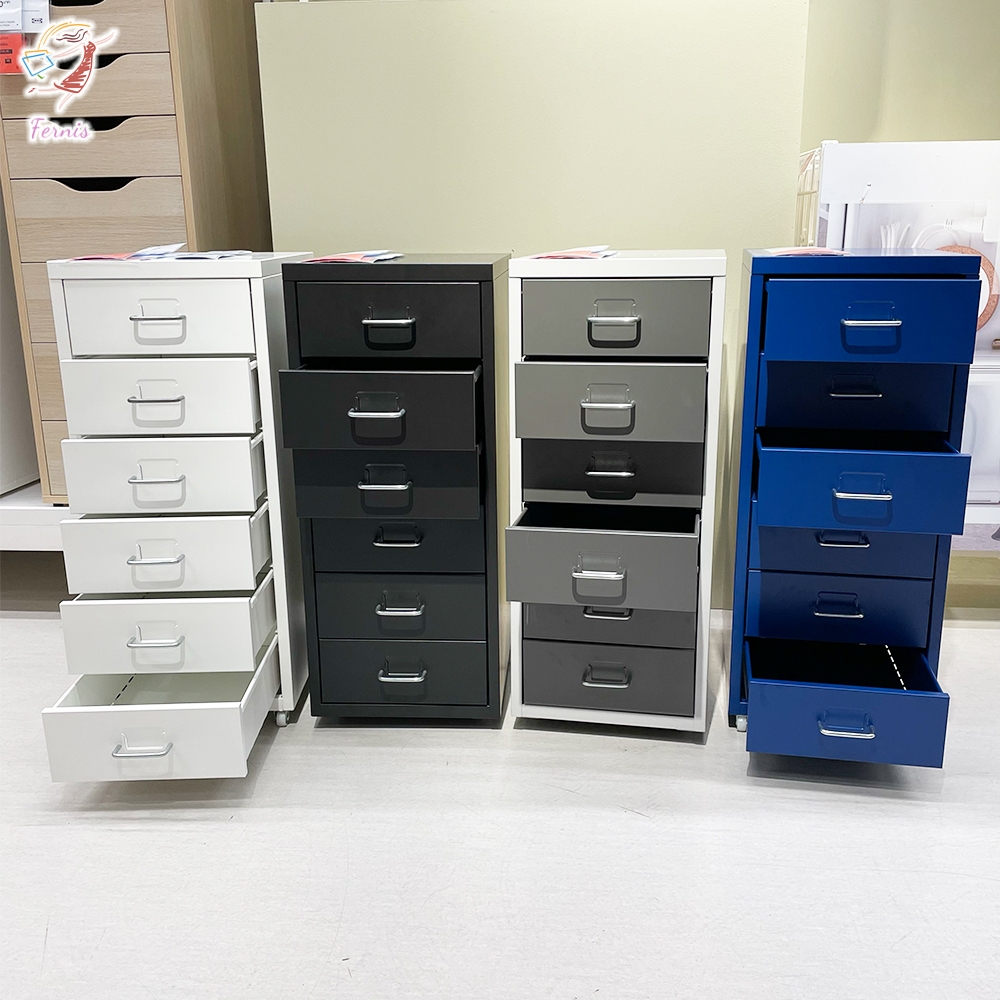 ตู้ลิ้นชัก-เหล็ก-มีล้อเลื่อน-เฮล์มเมอร์-อิเกีย-drawer-helmer-ikea