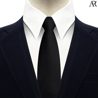 ANGELINO RUFOLO Necktie(NTM-พท.011) เนคไทผ้าไหมทออิตาลี่คุณภาพเยี่ยม ดีไซน์ Matte Classic  สีดำ/เลือดหมู/กรมท่า/ทอง/ฟ้า