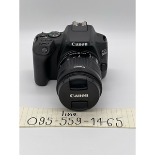 กล้อง Canon 200d mark ii ติดเลนส์ 18-55 stm wifi จอพลิกได้-สัมผัส ชัตเตอร์ 3 พัน