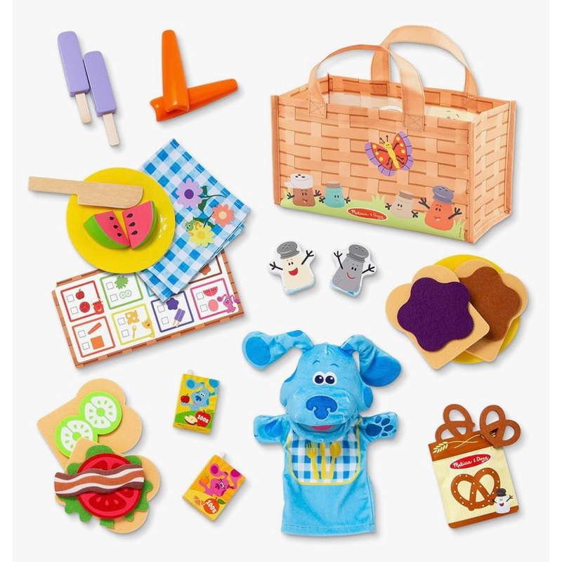 melissa & dough blue clue picnic ของแท้ พร้อมส่ง จาก usa Shopee Thailand