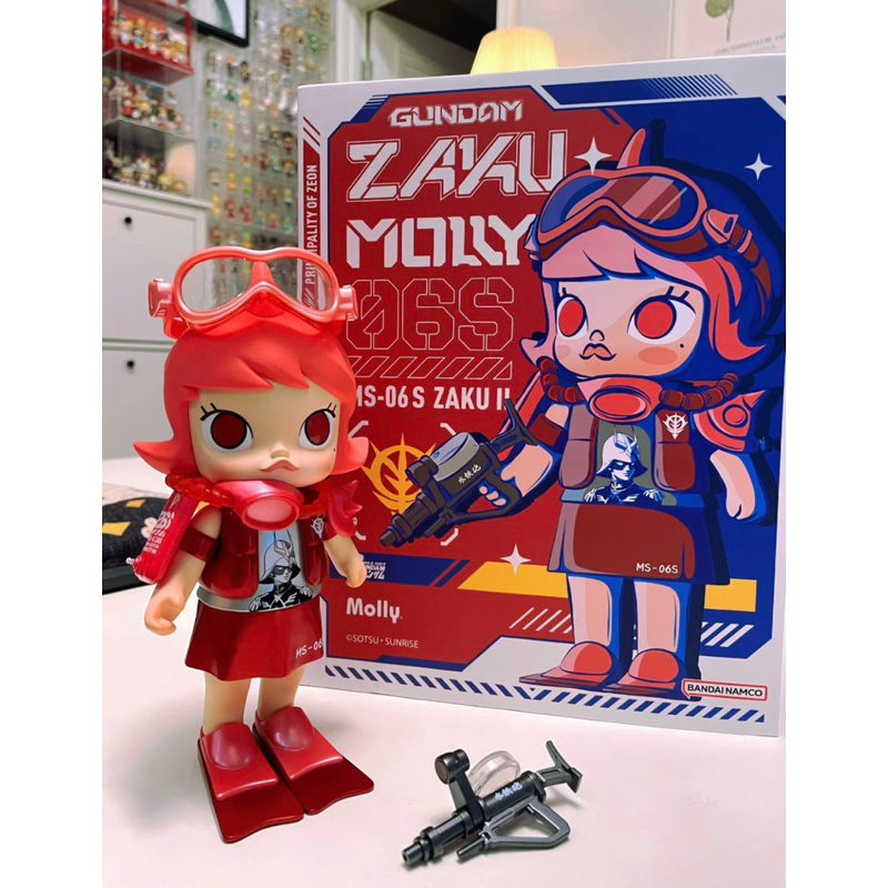 POPMART × kennyswork GUNDAM ZAKU molly