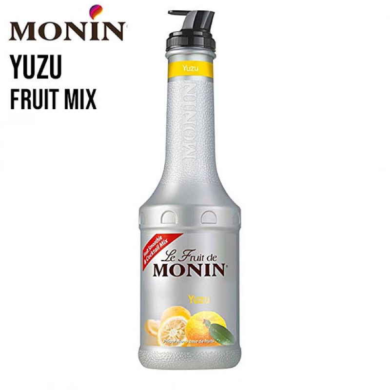 Puree MONIN กลิ่น “Yuzu” บรรจุขวด 1 L (เพียวเร่โมนิน กลิ่น “ยูซุ” บรรจุ