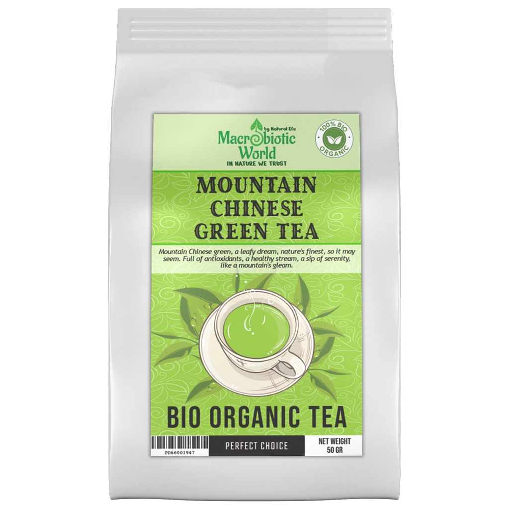 Organic/BIO Mountain Chinese Green Herb Tea 50g | Shopee Thailand