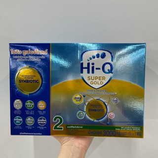 Hi-Q Super Gold 2 ไฮคิวซูเปอร์ โกลด์ ซินไบโอโพรเทก นมผงดัดแปลงสูตรต่อเนื่อง  3000 กรัม