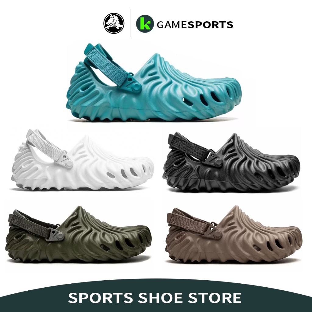 crocs แท้ Crocs Pollex รองเท้าแตะลําลอง ระบายอากาศ เหมาะกับการเล่นกีฬา ...