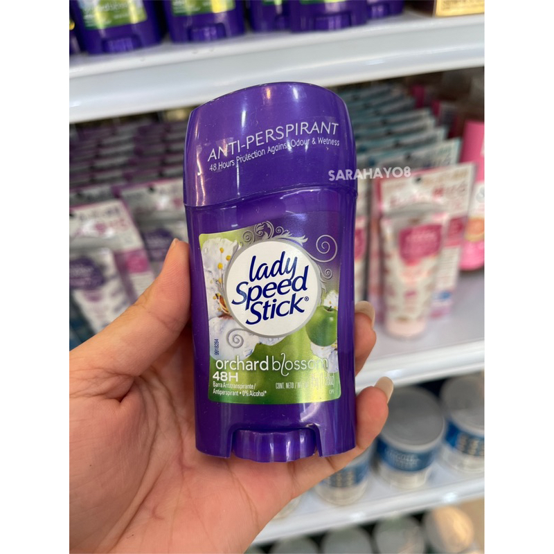 Lady Speed Stick Deodorant, Orchard Blossom 58g. Shopee Thailand