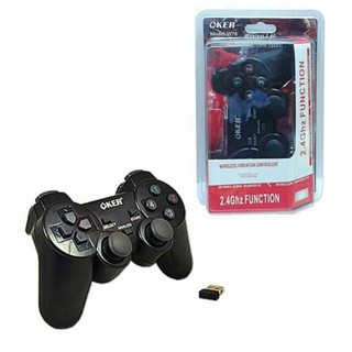 จอย PS3 ไร้สาย OKER W76 ใช้กับ PS3 (Playstation 3) / PC (คอมพิวเตอร์)