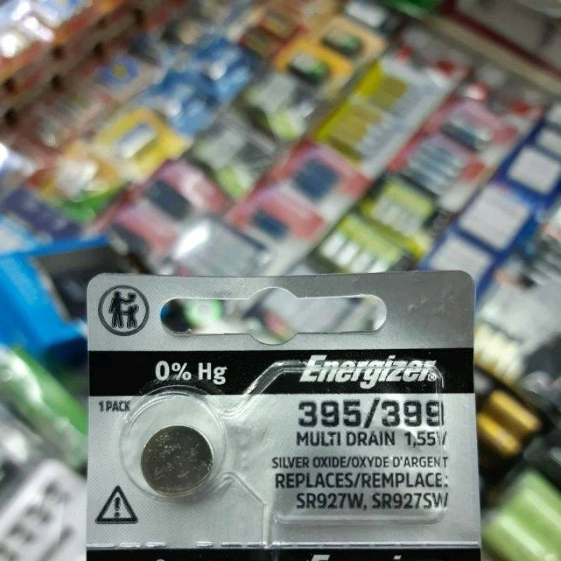 ถ่านกระดุม Energizer 395/399, 395, SR927SW 1.55V จำนวน 1ก้อน Silver ...