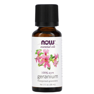 น้ำมันหอมระเหย เจอร์เรเนียม 100% pure geranium oil.  30ml
