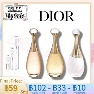【 ✈️สปอตของแท้💯】Dior Jadore EDP/EDT &amp; Dior Jadore Parfum dEau 2ml / 5ml / 10ml