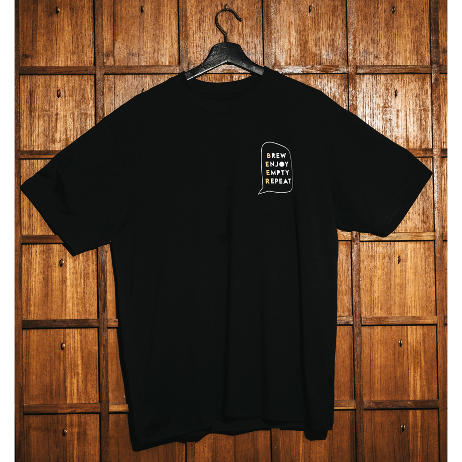 Beer T Shirt Freshs (Black/White) Shopee Thailand