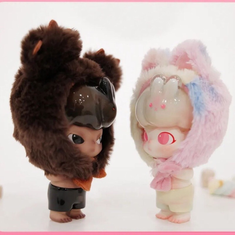 POP MART Dimoo Sakura Jelly Coffee แกะเช็คตัว ยังไม่แกะอุปกรณ์ พร้อมส่ง ...