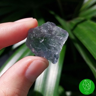 ผลึกบลูฟลูออไรท์ธรรมชาติ(Blue Fluorite)​