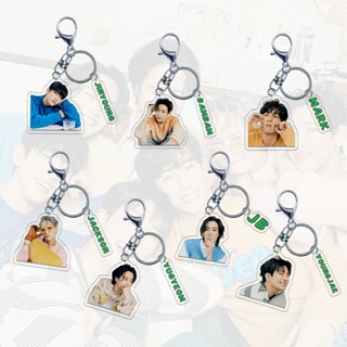 [พร้อมส่ง ไม่ต้องรอพรีออเดอร์] พวงกุญแจ GOT7 พวงกุญแจอคริลิค GOT7 ขนาด 4.5X5 ซม. โดยประมาณ [FanMade]