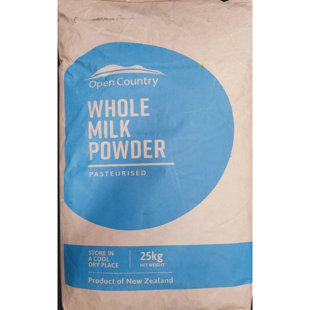 หัวนมผง(Open Country ) / (ประเทศนิวซีแลนด์) (WHOLE MILK POWDER) 25 ...