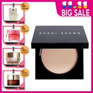 Bobbi Brown Sheer Finish Pressed Powder 11g. 🌞#01/#05 แป้งอัดแข็ง bobbibrown/แป้งฝุ่น 🌎