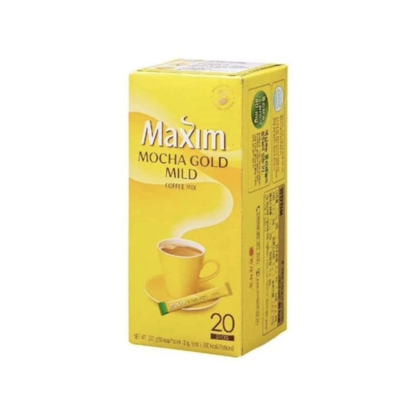 MAXIM MOCHA GOLD MILD COFFEE MIX | Shopee Thailand