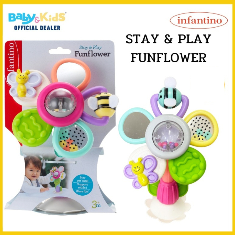 infantino-stay-amp-play-fun-flower-ของเล่นเด็ก-ของเล่นเสริมพัฒนาการ-ดอกไม้-3-เดือนขึ้นไป