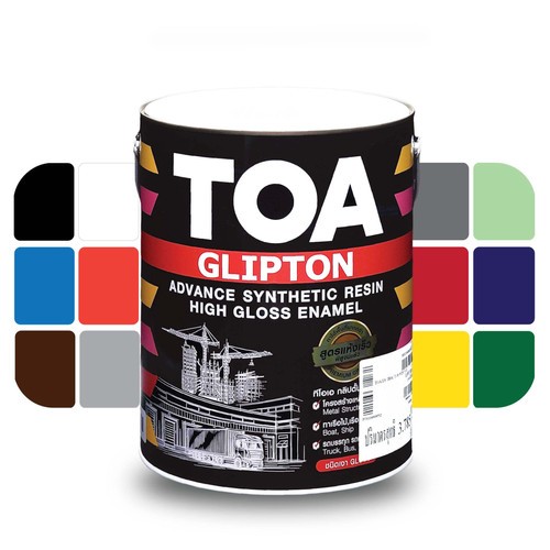 สีน้ำมันเคลือบเงา TOA รุ่น GLIPTON ขนาด 1 แกลอน | Shopee Thailand