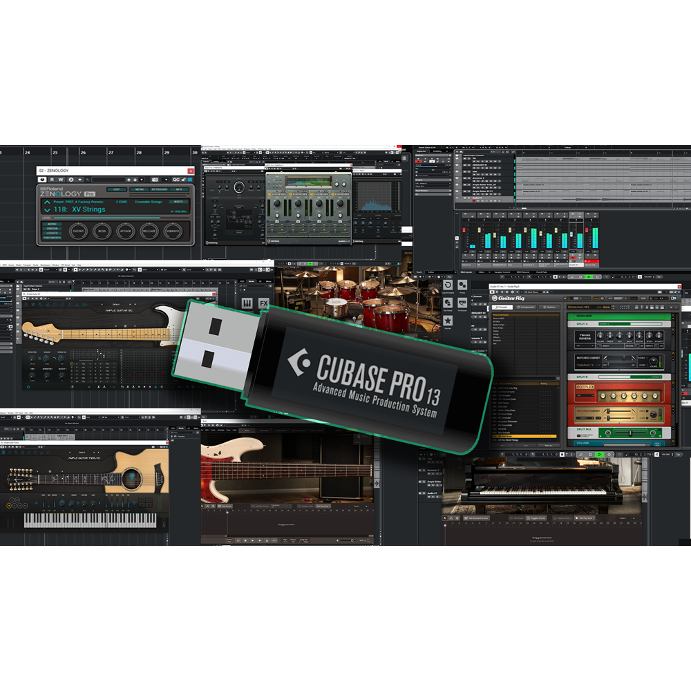 สำหรับคนทำCubase 13 PROv13 พร้อมปลั๊กอินขั้นเทพพร้อมทำเพลง กลอง เบท ...