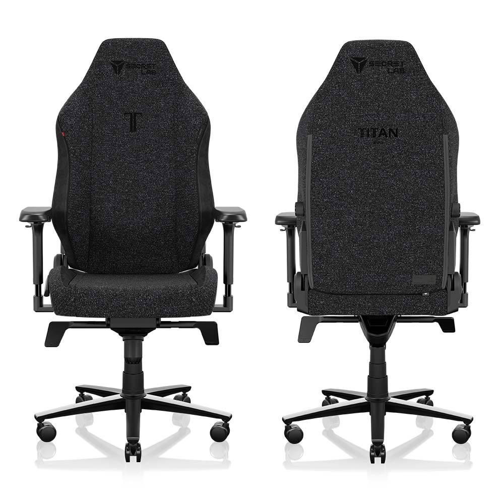Secretlab รุ่น TITAN Evo เบาะผ้า SoftWeave Plus สีดำ (Black) เก้าอี้สีดำ เก้าอี้เกมมิ่งเพื่อสุขภาพ Ergonomic E-Sport