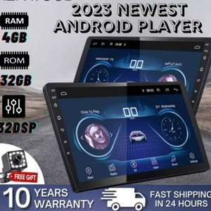 ภาพหน้าปกสินค้า(จัดส่งฟรี) เครื่องเล่น Android ในรถยนต์ Car Android Player Style  7"9"10 inch Quad CoreCarMultimedia จากร้าน ttracing บน Shopee