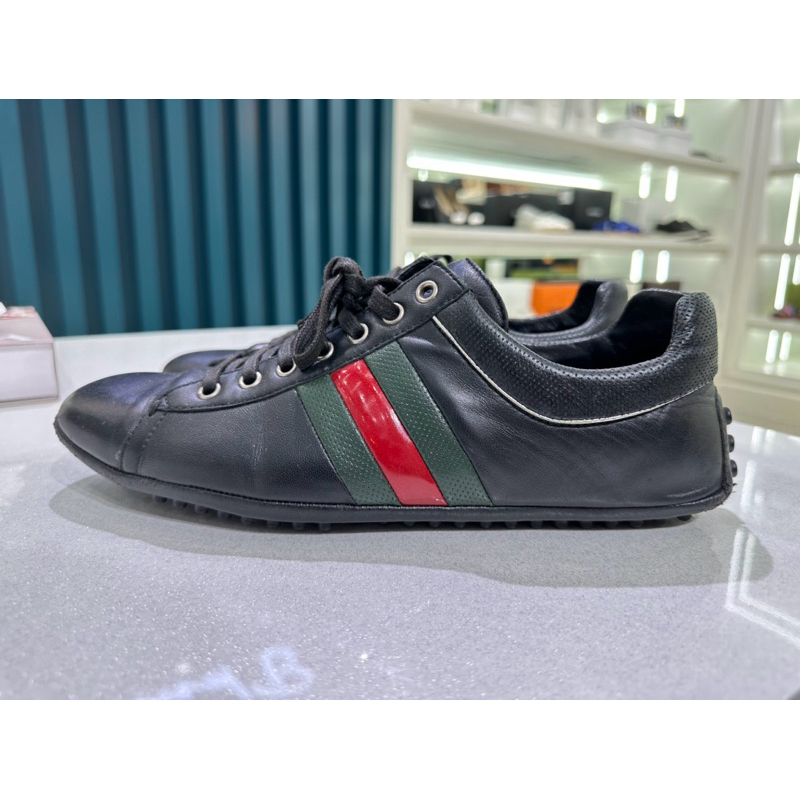 Gucci black hot sale hi tops